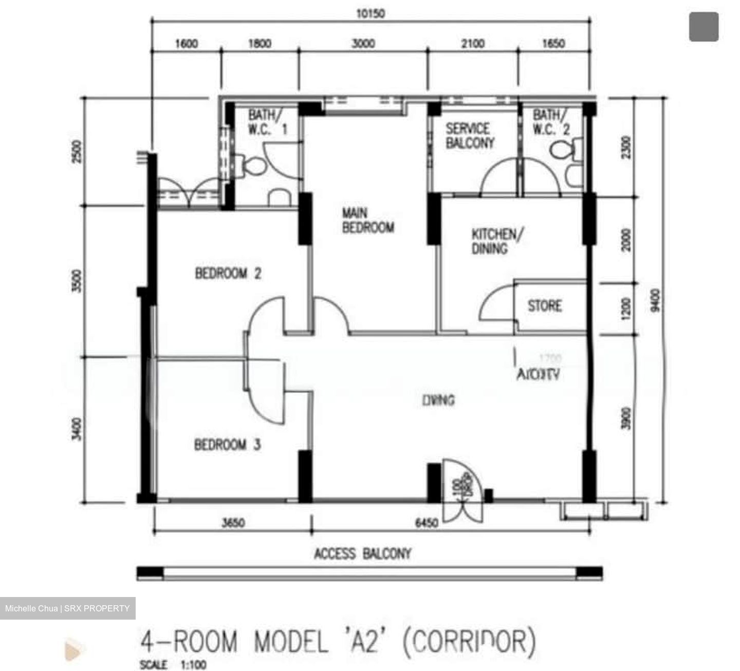 Blk 786B Woodlands Drive 60 (Woodlands), HDB 4 Rooms #540210821